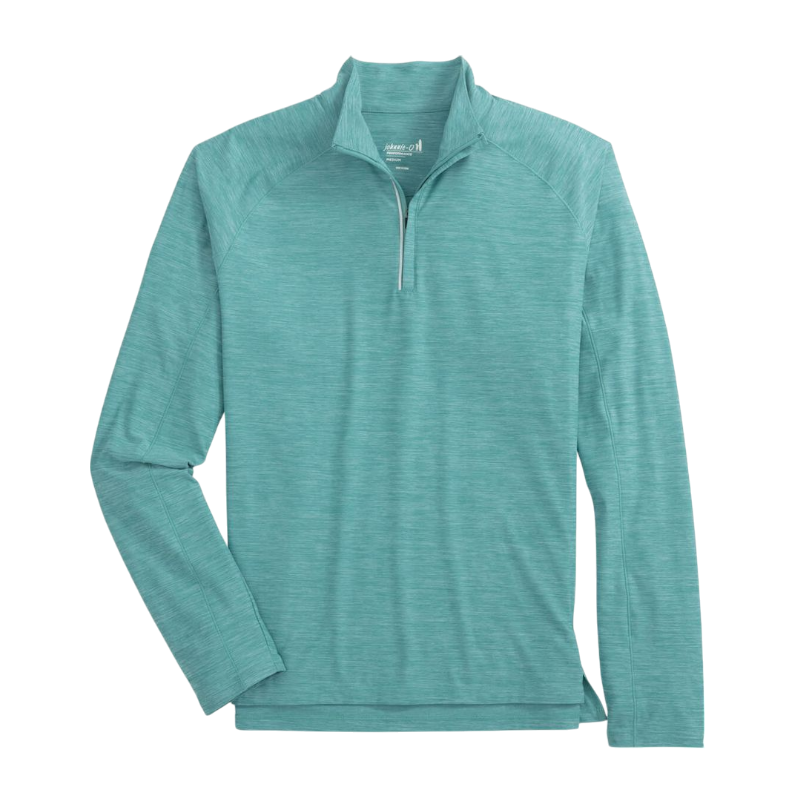 Johnnie-O Men’s Baird Quarter-Zip - Green Grass / S - Pullovers