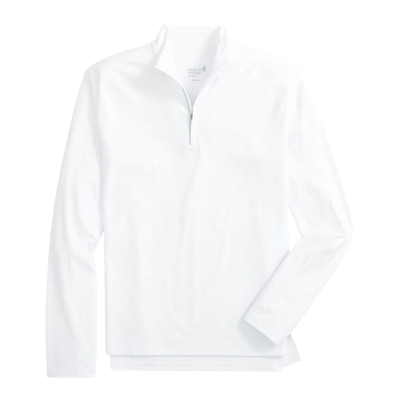 Johnnie-O Men’s Baird Quarter-Zip - White / S - Pullovers