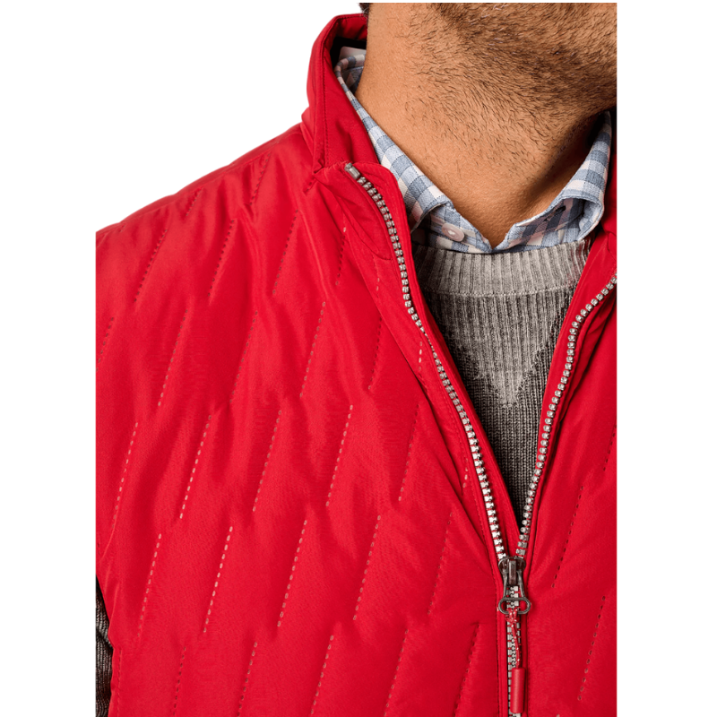 Johnnie-O Men's Belfry Quilted Vest