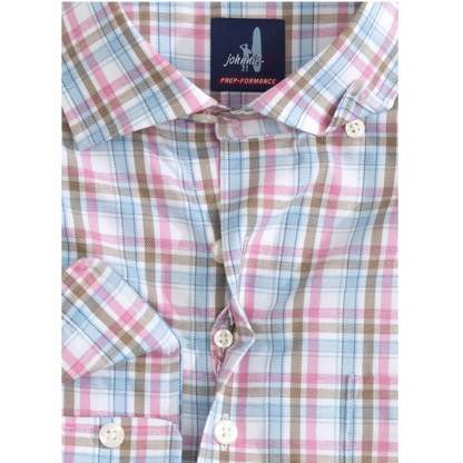 Johnnie-O Men's Joshua PREP-FORMANCE Button Up Shirt