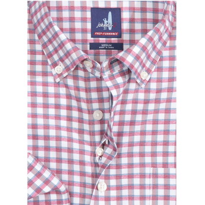 Johnnie-O Men's Mead PREP-FORMANCE Button Up Shirt