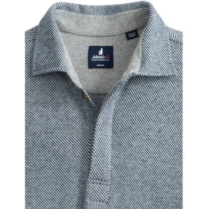 Johnnie-O Men's Middleton Knit Flannel Popover