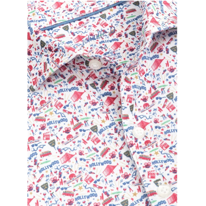 Johnnie-O Men's Show Biz Printed Polo