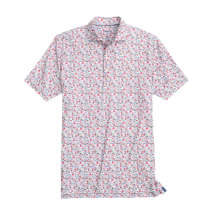 Johnnie-O Men's Show Biz Printed Polo