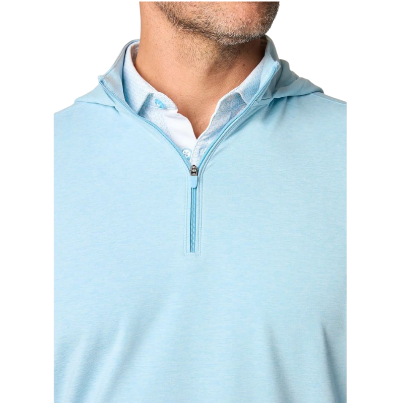 Johnnie-O Men's Slaton Hooded Quarter-Zip