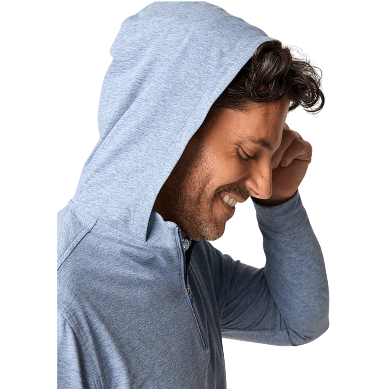 Johnnie-O Men's Slaton Hooded Quarter-Zip