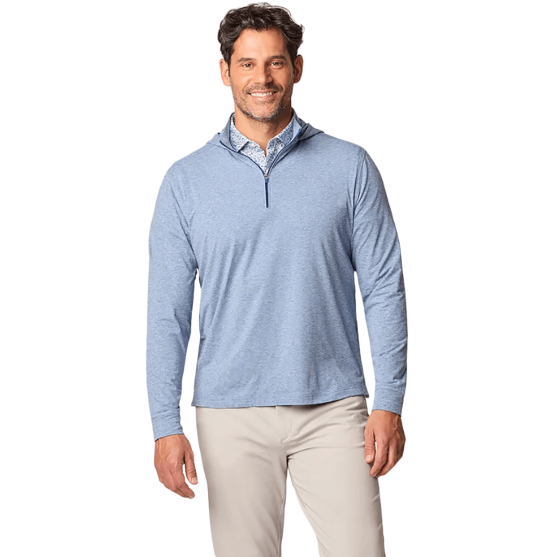Johnnie-O Men's Slaton Hooded Quarter-Zip