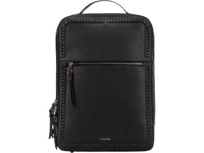 Kaya 15 inch Laptop Backpack - Gunmetal Black - Laptop Backpacks