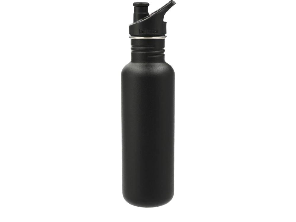 Klean Kanteen Eco Classic 27oz- Sport Cap - Black / 27oz - Water Bottles