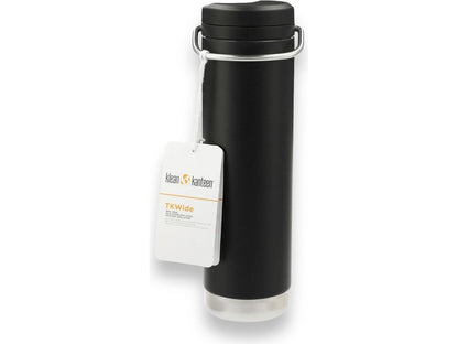 Klean Kanteen Eco TKWide 20oz - Twist Cap - Black / 20oz - Water Bottles