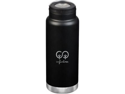 Klean Kanteen Eco TKWide 32oz - Loop Cap - Black / 32oz - Water Bottles