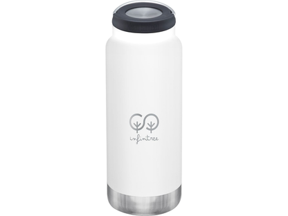 Klean Kanteen Eco TKWide 32oz - Loop Cap - White / 32oz - Water Bottles