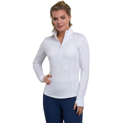 Zero Restriction Women's Renae Quarter-Zip Mock Neck