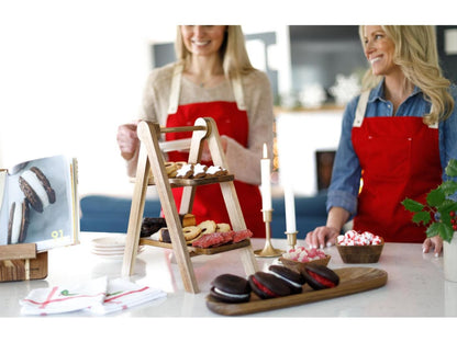 La Cuisine 2 Tier Serving Tray - Serving Trays