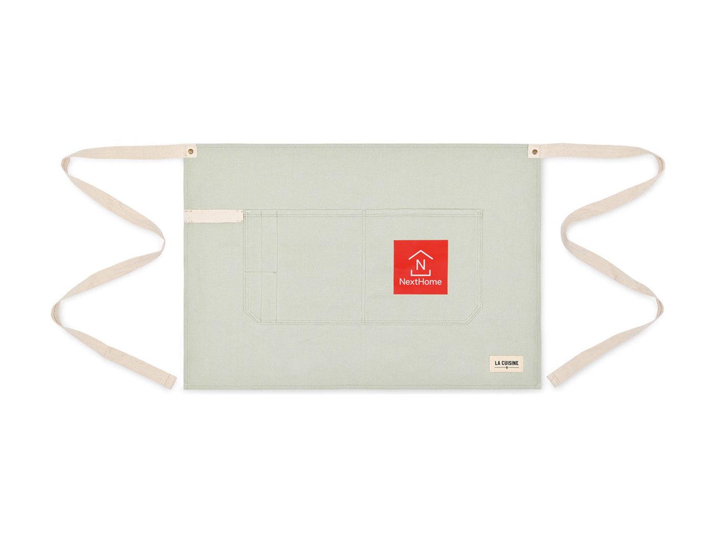 La Cuisine Bistro Apron - Light Grey - Aprons