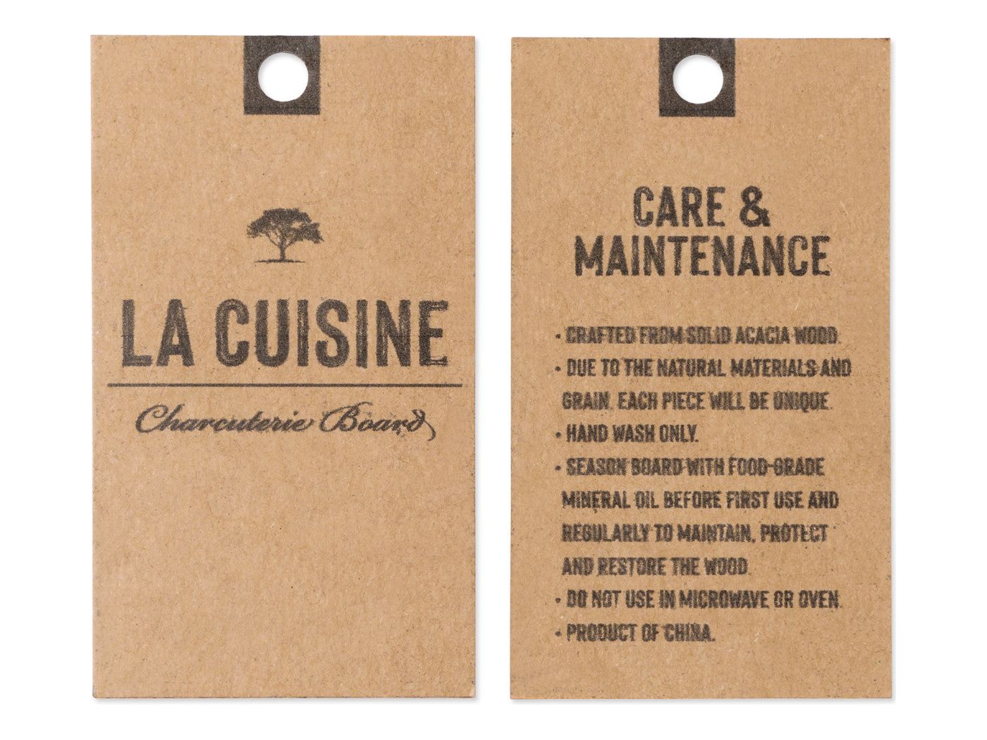 La Cuisine Charcuterie & Pizza Board - Homewares