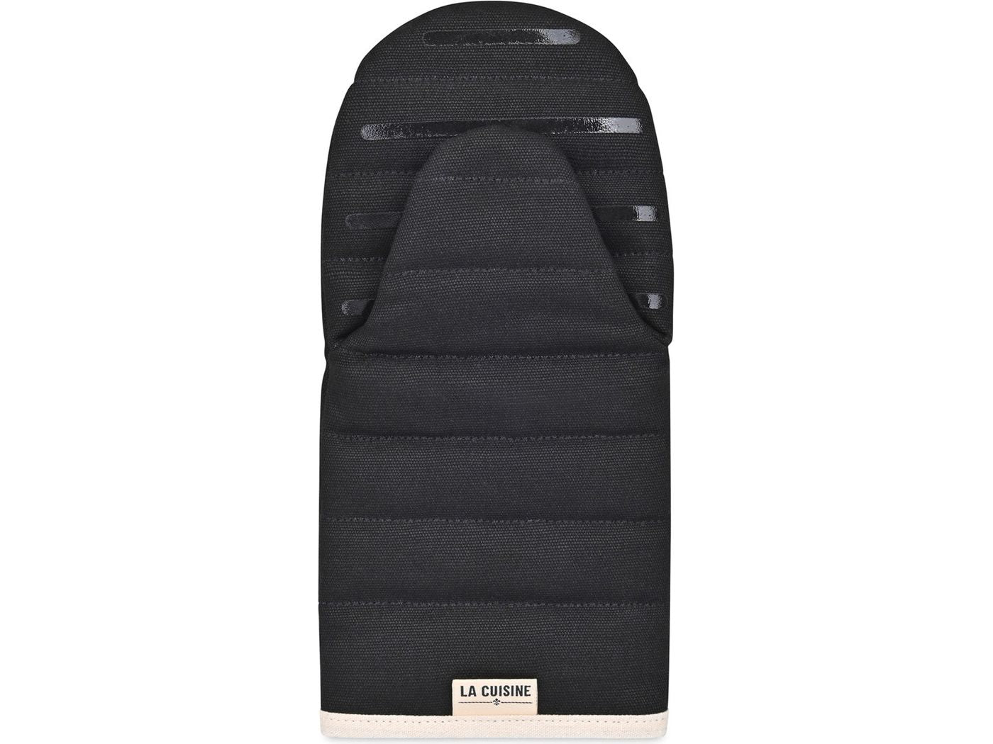 La Cuisine Oven Mitt - Black - Homewares