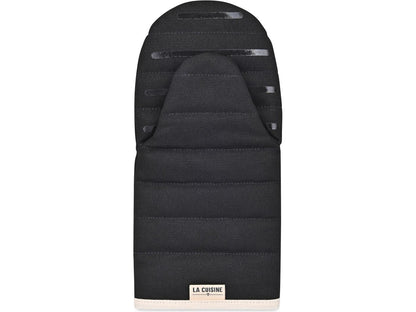 La Cuisine Oven Mitt - Black - Homewares