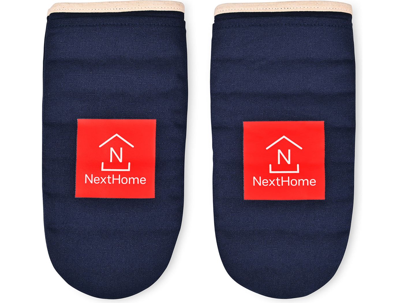 La Cuisine Oven Mitt Set of Two - Navy - Homewares