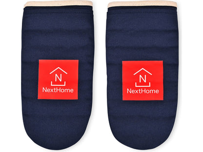 La Cuisine Oven Mitt Set of Two - Navy - Homewares
