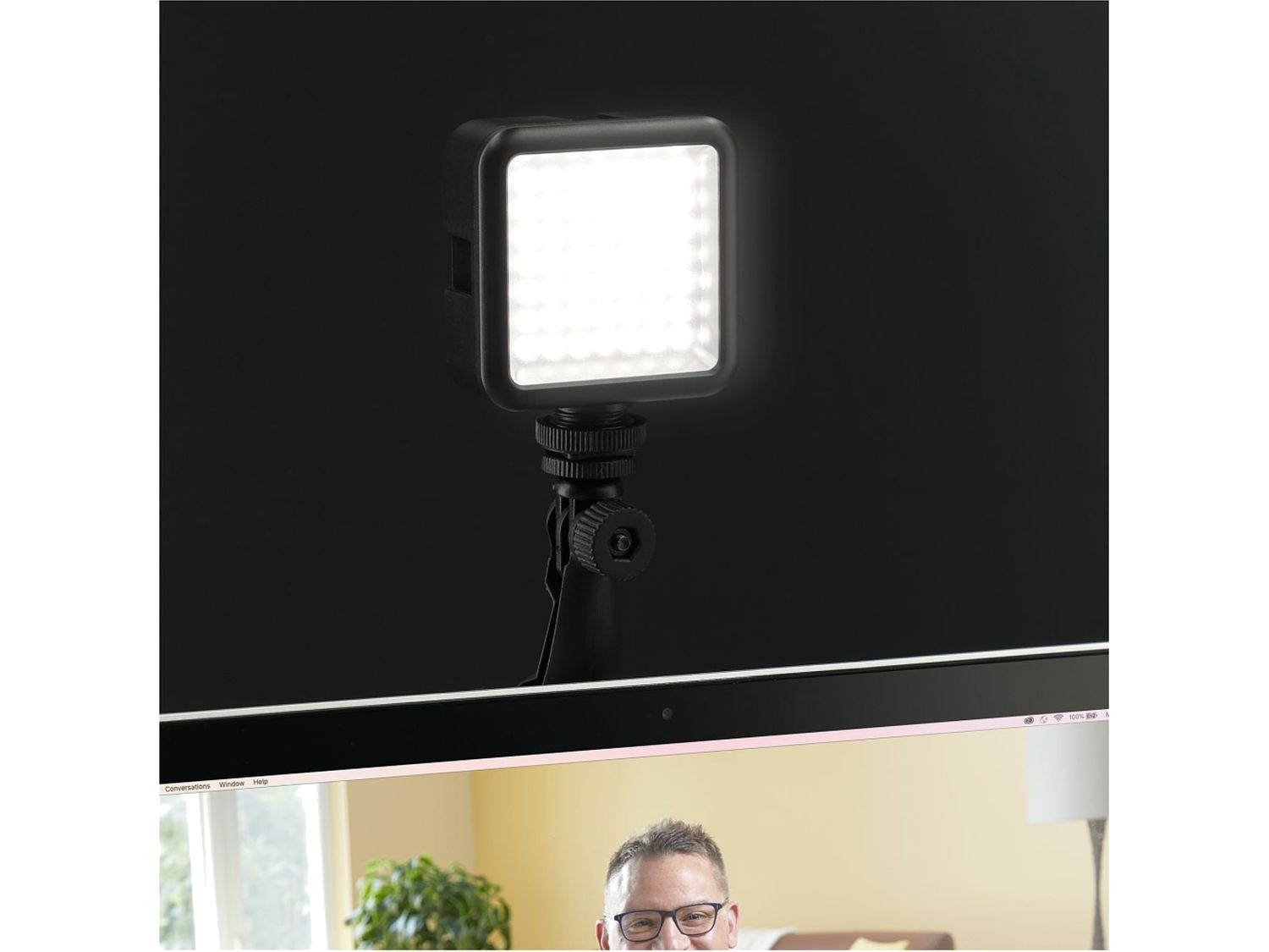 Laptop & Tablet Portable Video Light - Black - Video Lights