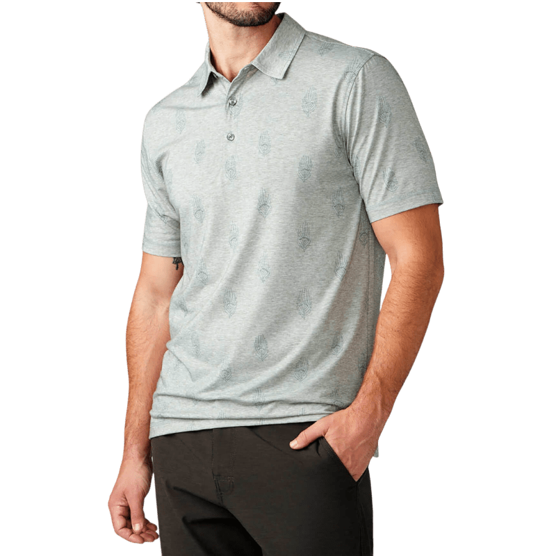 Linksoul Men's Delray Printed Polo - Polos - SwagWear