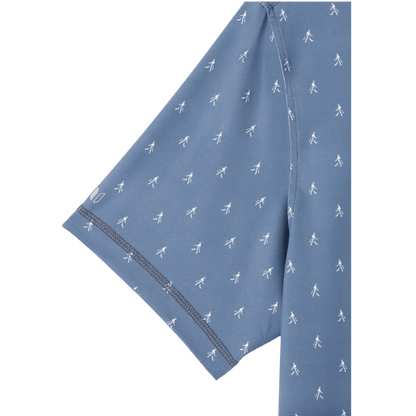 Linksoul Men's Drysdale Printed Polo - Button Down Shirts - SwagWear