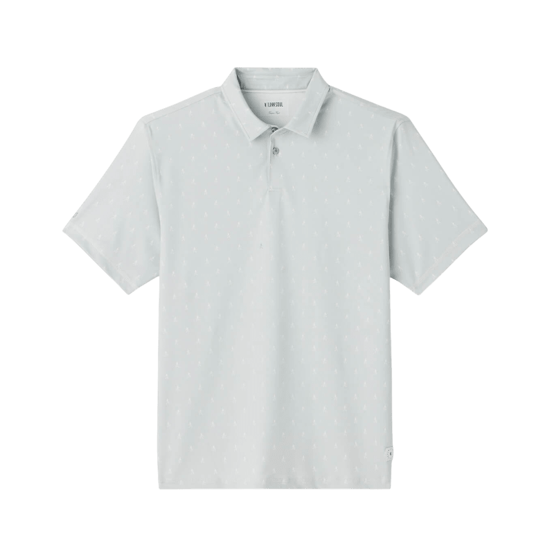 Linksoul Men's Drysdale Printed Polo - Button Down Shirts - SwagWear
