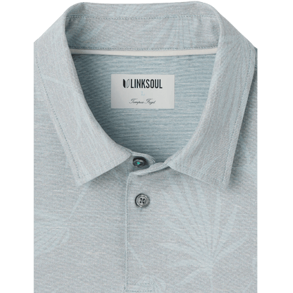 Linksoul Men's Drysdale Printed Polo - Button Down Shirts - SwagWear
