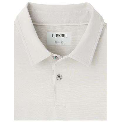 Linksoul Men's Sun Valley Long-Sleeve Polo