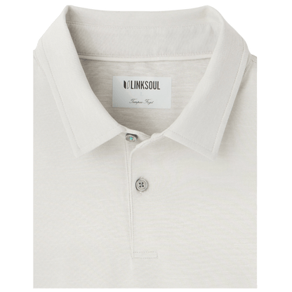 Linksoul Men's Sun Valley Long-Sleeve Polo - Polos - SwagWear