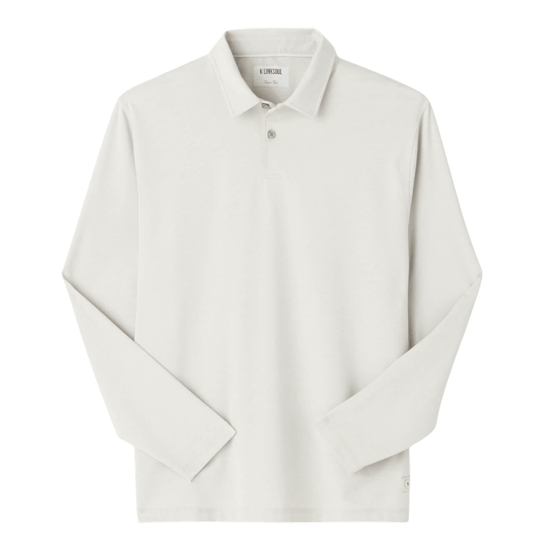 Linksoul Men's Sun Valley Long-Sleeve Polo - Polos - SwagWear