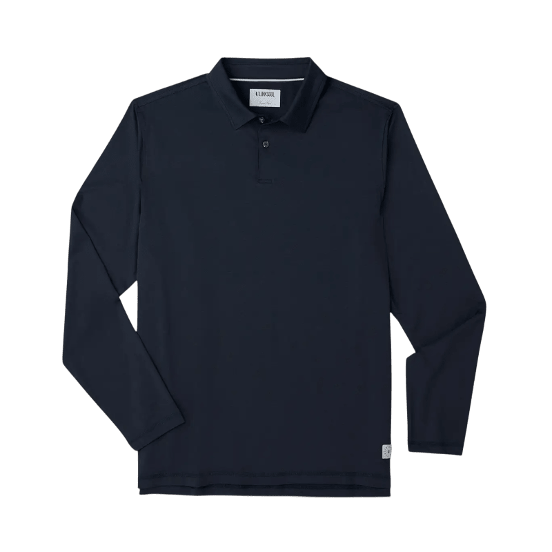 Linksoul Men's Sun Valley Long-Sleeve Polo - Polos - SwagWear
