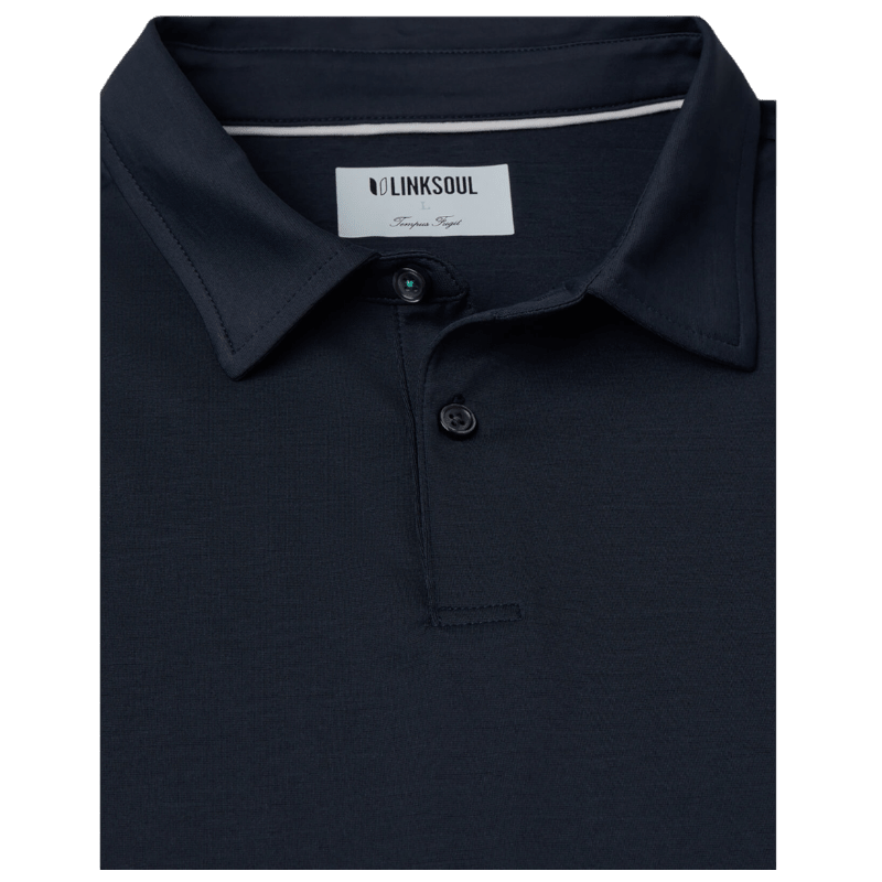 Linksoul Men's Sun Valley Long-Sleeve Polo - Polos - SwagWear