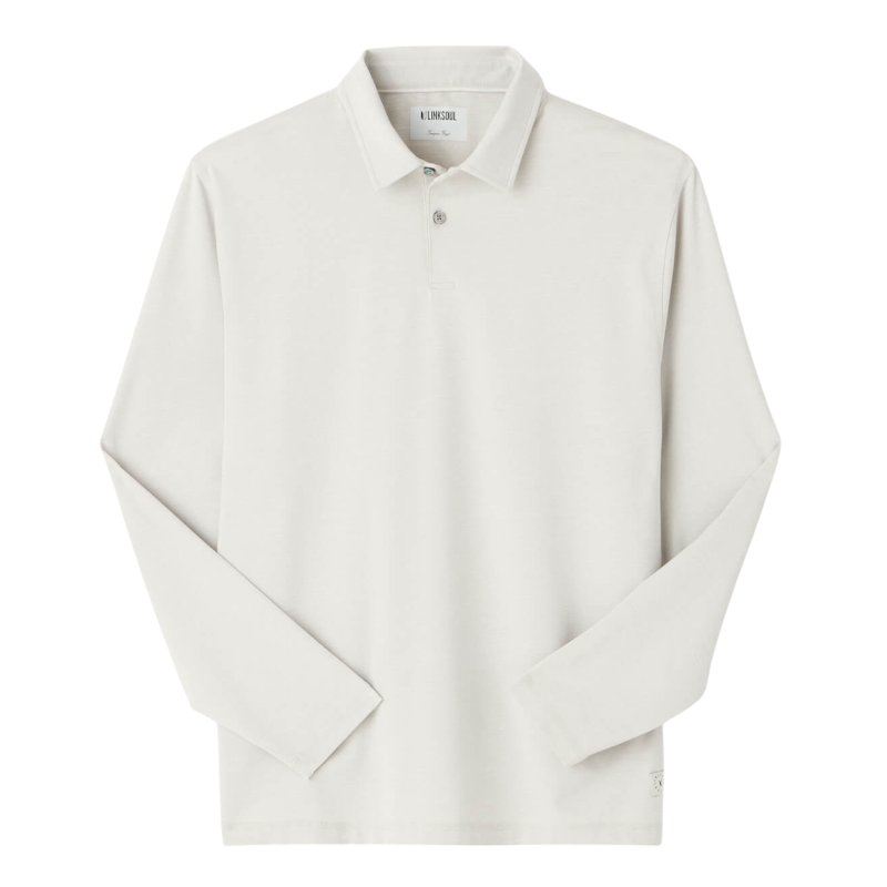 Linksoul Men's Sun Valley Long-Sleeve Polo