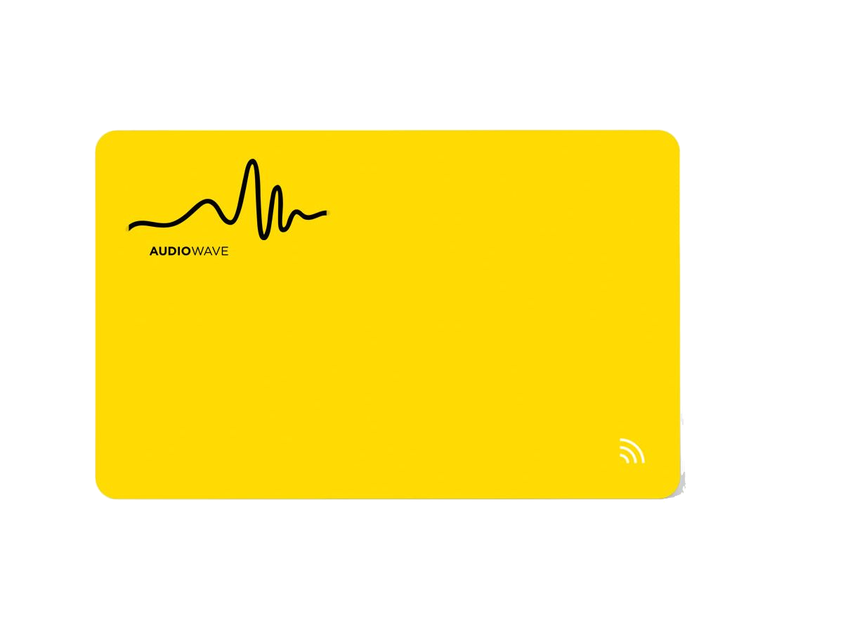 Linq Digital Business Card - Yellow - Digital Business Cards