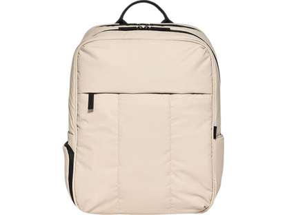 Luka 17 inch Laptop Backpack - Oatmeal - Laptop Backpacks