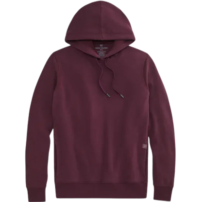 Mack Weldon ACE Pullover Hooded Sweatshirt - Plum Wine / S - Hoodies