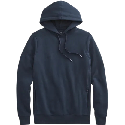 Mack Weldon ACE Pullover Hooded Sweatshirt - Total Eclipse Blue / S - Hoodies