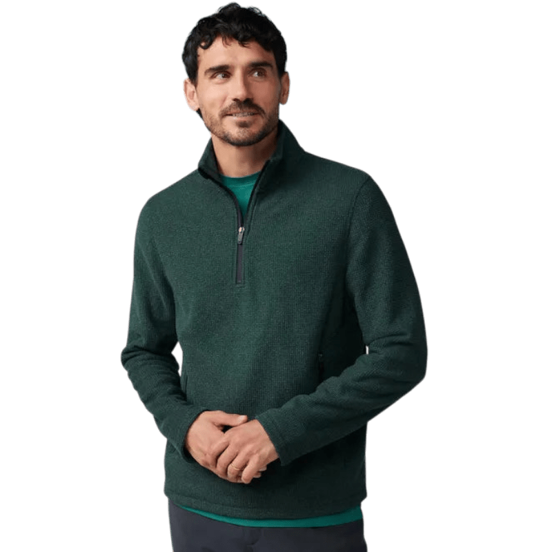 Mack Weldon Latitude Fleece Half-Zip - Pullovers - SwagWear