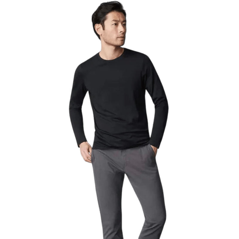 Mack Weldon Pima Long Sleeve T-Shirt - Long-Sleeved T-Shirts - SwagWear
