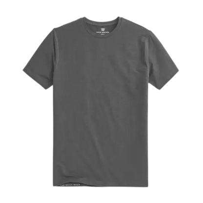 Mack Weldon SILVER Crew Neck T-Shirt - Stealth Grey / S - T-Shirts