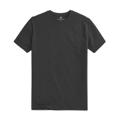 Mack Weldon SILVER Crew Neck T-Shirt - True Black / S - T-Shirts