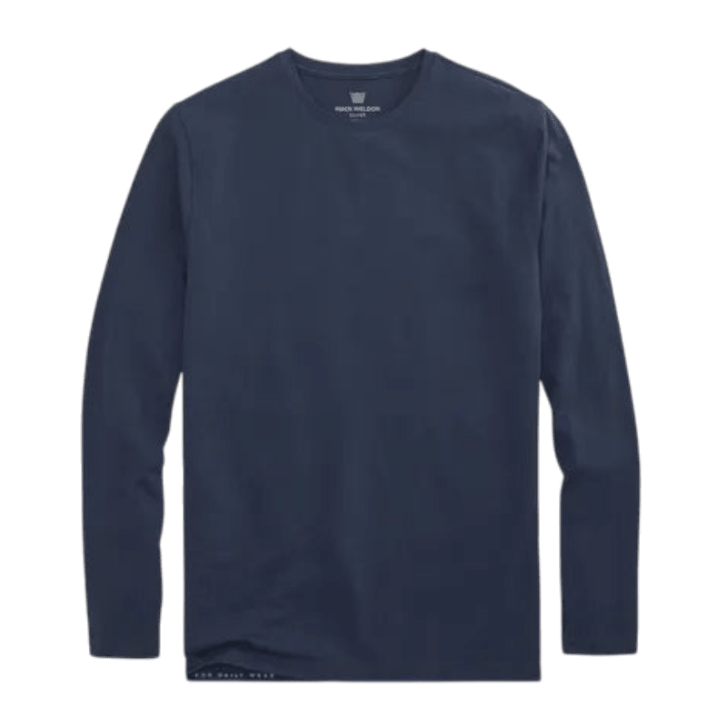 Mack Weldon SILVER Long Sleeve T-Shirt - Long-Sleeved T-Shirts - SwagWear