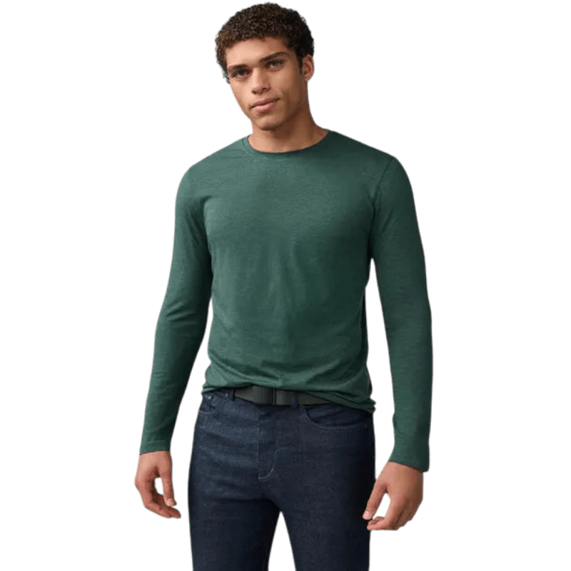 Mack Weldon SILVER Long Sleeve T-Shirt - Long-Sleeved T-Shirts - SwagWear