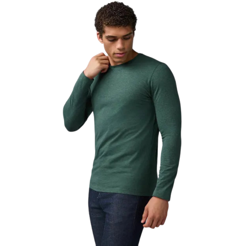 Mack Weldon SILVER Long Sleeve T-Shirt - Long-Sleeved T-Shirts