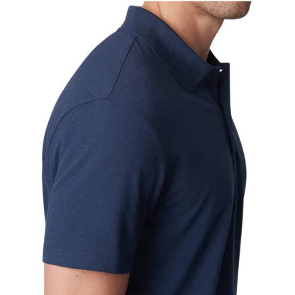 Mack Weldon Silver Pique Polo - Polos