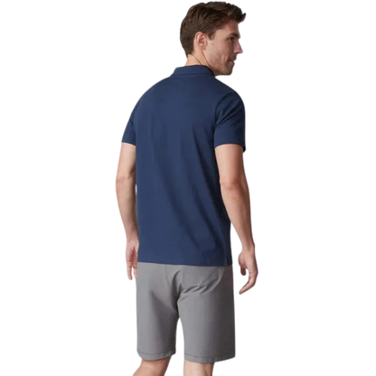 Mack Weldon Silver Pique Polo - Polos