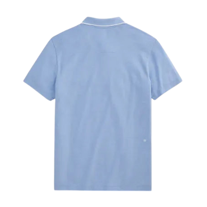 Mack Weldon Silver Pique Polo - Polos