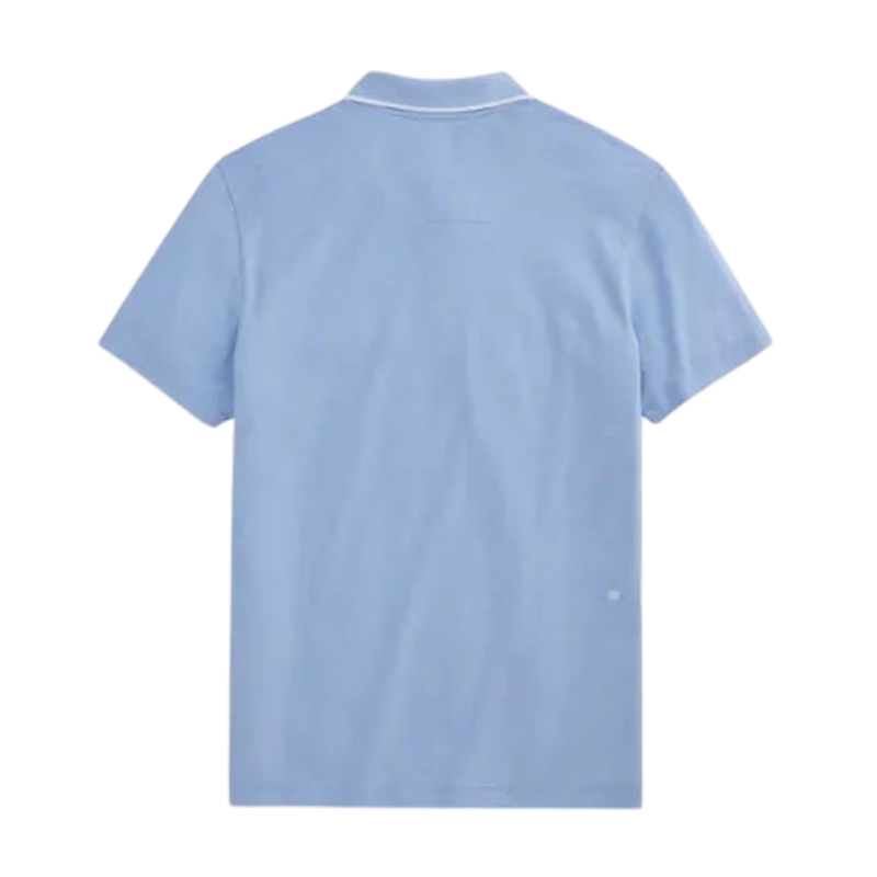 Mack Weldon Silver Pique Polo - Polos